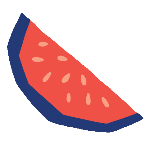 MarchPartyGoods party summer fruit watermelon Sticker