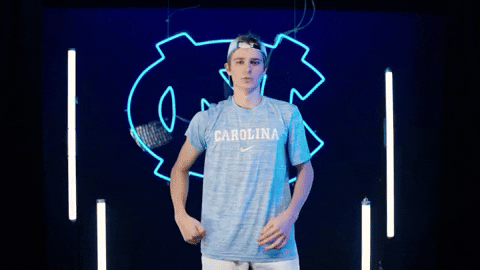 Flexing North Carolina GIF by UNC Tar Heels