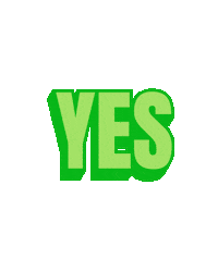 No Way Yes Sticker by carlos_tv