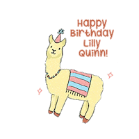 Happybirthdaylillyquinn Sticker by Elowyn