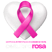 Outubro Rosa Breast Cancer Awareness Sticker by Interativa Mundo Digital