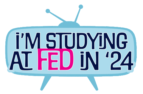 FedUni giphyupload federation university feduni study federation university 2024 Sticker