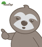 Sloth Nom Sticker by Life In Treetop