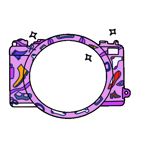 Camera Shoes Sticker by Keva Epale