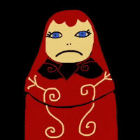 Russian Dolls Babushka GIF by Barbara Pozzi