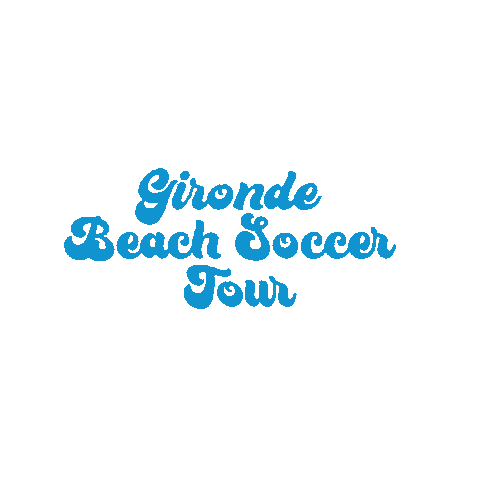 DISTRICTGIRONDEFOOT giphygifmaker beach soccer gironde gironde beach soccer Sticker