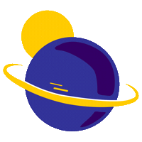 Space Sun Sticker