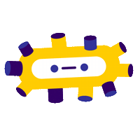 Chemistry Smile Sticker