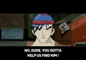 stan marsh help GIF by South Park 