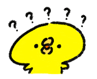 Confused Chick Sticker