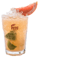 PITU_Official_De cocktail cocktails caipirinha pitu Sticker