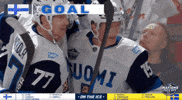 Happy Face-Off GIF by NHL