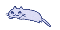 arisa0905m cat smile kitty bored Sticker