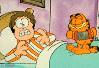 Tired Good Morning GIF by Garfield