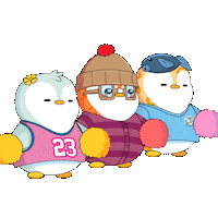 Hello Kitty Cheer Sticker by Pudgy Penguins