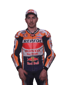 jorge lorenzo facepalm Sticker by MotoGP