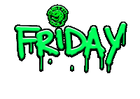 Friday Sticker by ghettogolf