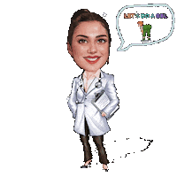 Doctor Cartoon Sticker by Dr Leyla Arvas