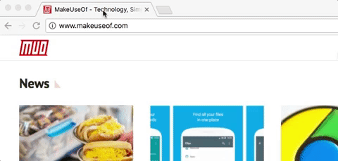 chrome pin unpin tab GIF