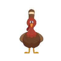 Thanks Chicken Sticker by Hyundai N Worldwide
