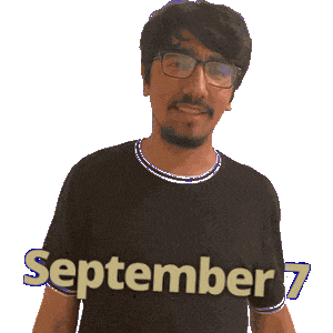 September 7 Sticker