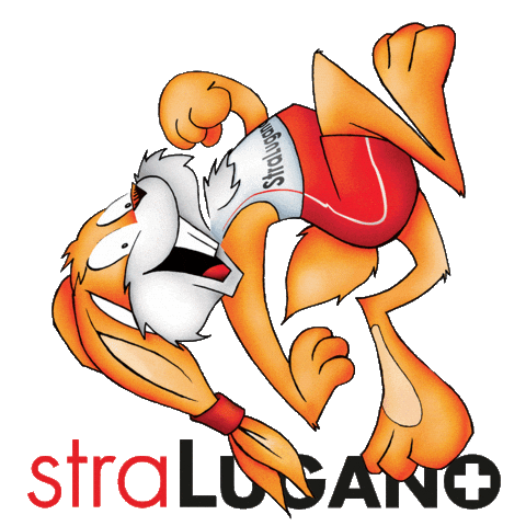 Running Sticker by StraLugano