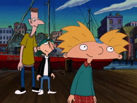 hey arnold nicksplat GIF