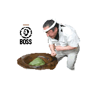 Mochi Man Sticker by Suntory BOSS Coffee