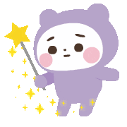Bear くま Sticker by nako yamaguchi