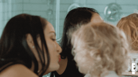 Nikki Bella Kiss GIF by E!
