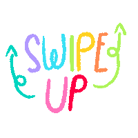 Swipe Up Sticker by Vania Bachur