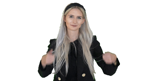 Girl Thumbs Up Sticker