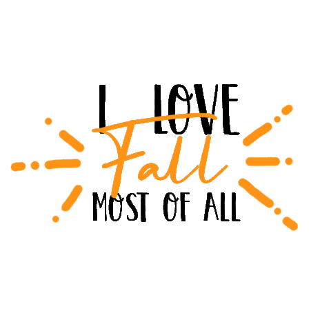 Fall Autumn Sticker