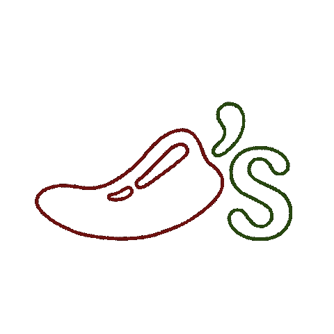 chilissocial giphyupload neon spicy neon sign Sticker