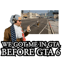 Video Game Character Fivem Sticker