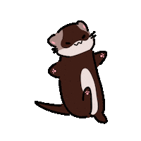 Pet Ferret Sticker