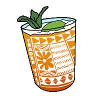 TraderVics tiki mai tai maitai tradervics Sticker