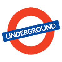 London Underground Logo Sticker by Transport for London