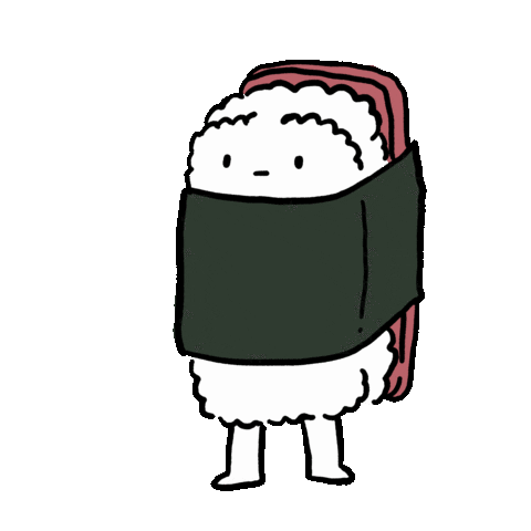 Spam Musubi Sticker