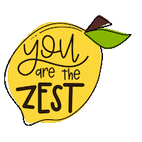 Lemon Youre The Best Sticker