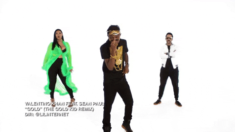 sean paul gold GIF by Valentino Khan