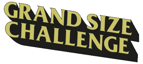 Grandsizechallenge Sticker by 12-Grand®