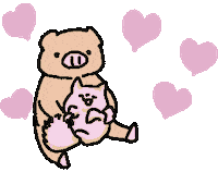 Coffee Pig Sticker