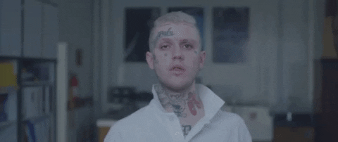 LilPeep giphygifmaker lil peep lil tracy awful things GIF