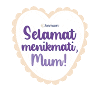 Heart Love Sticker by Anmum Indonesia
