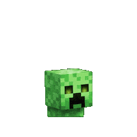 syeager3 minecraft creepe Sticker