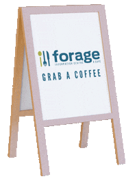 Forage Cafe Sticker by Forage Cafe and Information Centre