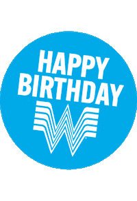 Art Birthday Sticker by Whataburger