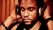 Chilling Listen Up GIF