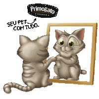 Cat Pet Sticker by Hercosul